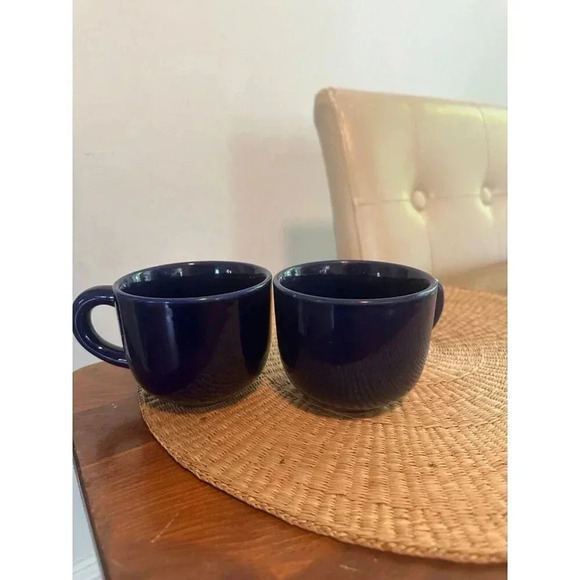 Dark Blue set of Mugs - Picture 1 of 6